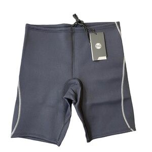 SLINX Wetsuit Short Pants Men 2mm Neoprene Shorts Pants Size US L , black NEW